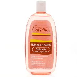 ROGE CAVAILLES Huile bain et douche Satinante huiles d'argan & rose 500ml