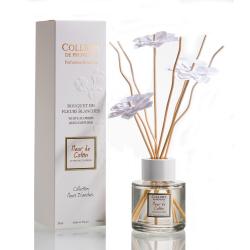 COLLINES DE PROVENCE Diffuseur Bouquet de Fleurs Blanches Fleur de Coton 200ml