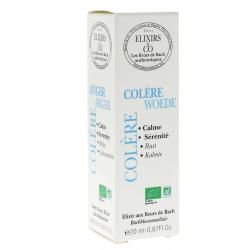 ELIXIRS & CO Les fleurs de bach Colère flacon 20ml