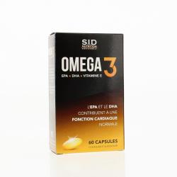SID NUTRITION Santé tonique - Omega 3 capsules x 60