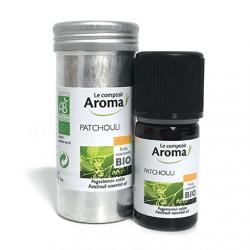 LE COMPTOIR AROMA Huile essentielle de Patchouli BIO flacon 5ml