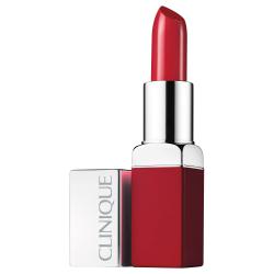 CLINIQUE POP™Rouge à lèvres intense + Base lissante 2 en 1 tube N°8 (Cherry pop) stick 3,9g