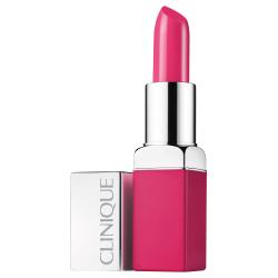 CLINIQUE POP™Rouge à lèvres intense + Base lissante 2 en 1 tube N°10 (Punch pop) stick 3,9g