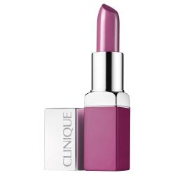 CLINIQUE POP™ Rouge à lèvres intense + Base lissante 2 en 1 tube N°16 (Grape pop) stick 3,9g