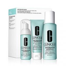CLINIQUE Anti-Blemish™ SOLUTIONS Coffret Basic 3 Temps Formule SOS Programme Anti-Imperfections