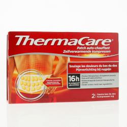 THERMACARE Patch auto-chauffant bas du dos patch chauffants x2