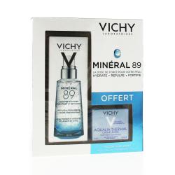 VICHY Coffret Minéral 89 + VICHY Aqualia thermal 15ml OFFERT