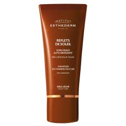 ESTHEDERM Reflets de soleil soin visage auto-bronzant hâle léger flacon 50ml