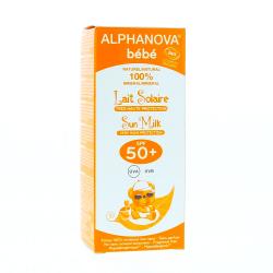ALPHANOVA Bébé Lait solaire bio SPF50+ tube 50g
