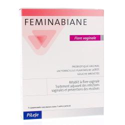 PILEJE Feminabiane comprimés vaginaux x7 avec applicateur x1