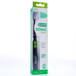 GUM ActiVital Sonic brosse à dents souple à piles x1 + pile remplaçable AAA incluse