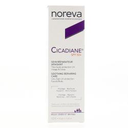 NOREVA Cicadiane soin réparateur apaisant SPF 50+ tube 40 ml