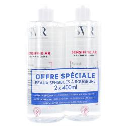SVR Sensifine AR Eau micellaire offre speciale flacon pompe 400mlx2
