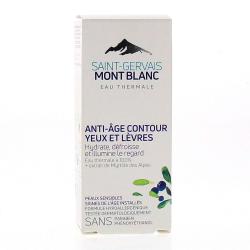 SAINT-GERVAIS MONT BLANC Anti-âge contour yeux & lèvres flacon pompe 15 ml
