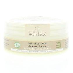 HAUT-SEGALA Beurre corporel à l'huile de Coco BIO pot 120 ml