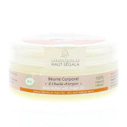 HAUT-SEGALA Beurre corporel à l'huile d'Argan BIO pot 120 ml