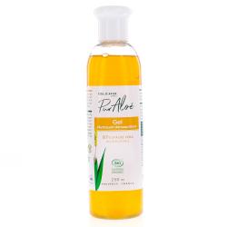 PUR ALOE Gel nettoyant démaquillant bio Aloe Vera 87% flacon 250ml