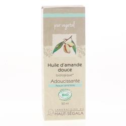 HAUT-SEGALA Huile végétale d'amande douce bio 50ml