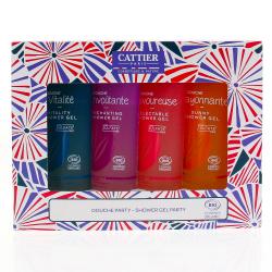CATTIER Coffret gels douche PARTY