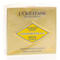 L'OCCITANE Baume yeux divin à l'huile d'immortelle pot 15 ml