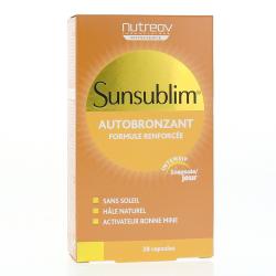 NUTREOV Sunsublim autobronzant 28 capsules