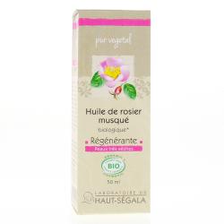 HAUT-SEGALA Huile de rosier musqué bio flacon 50 ml