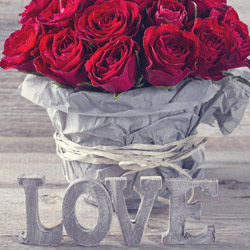 Carte cadeau : Bouquet de Roses