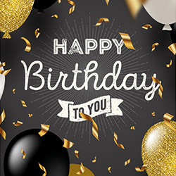 Carte cadeau : Happy Birthday