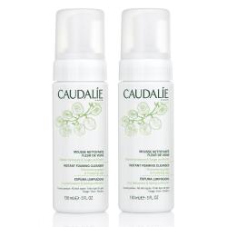 CAUDALIE Mousse nettoyante lot de 2 flacons pompe 150ml