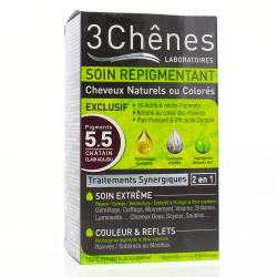 LES 3 CHÊNES Soin repigmentant n°5.5 châtain clair acajou