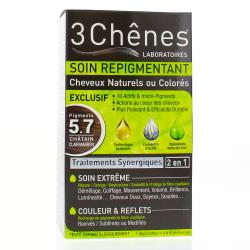 LES 3 CHÊNES Soin repigmentant n°5.7 châtain clair marron