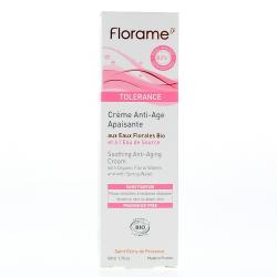 FLORAME Tolérance Crème anti-âge apaisante bio flacon pompe 50ml