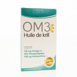 OM3 Krill 500mg 30 capsules
