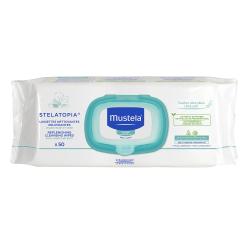 MUSTELA Bébé "Peau à tendance atopique" Stelatopia Lingettes nettoyantes x 50