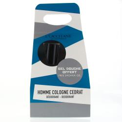 L'OCCITANE Coffret Homme cologne cédrat