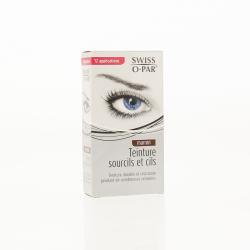 SWISSOPAR Couleur permanente cils et sourcils kit pour 12 applications marron/brun