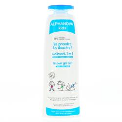 ALPHANOVA Kids - Va prendre ta douche! Gel lavant Pomme et Coton Bio 300ml