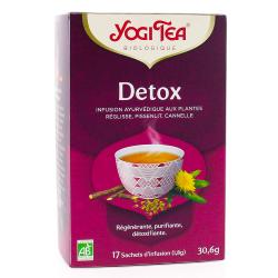 YOGI TEA Detox au citron 17 sachets de 1.8g