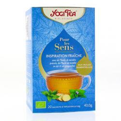 YOGI TEA Pour les sens "Inspiration Fraîche" 20 sachets de 2.0g