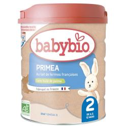 BABYBIO Laits Infantiles - Primea 2eme âge boite de 800g