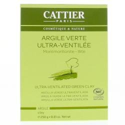 CATTIER Argile verte ultra-ventilée sachet 250 g
