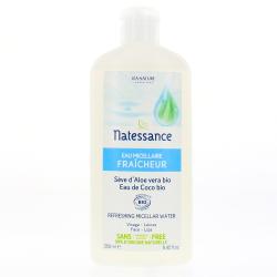 NATESSANCE Eau micellaire fraîcheur flacon 250 ml