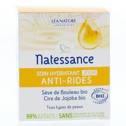 NATESSANCE Soin hydratant anti-rides jour pot 50 ml