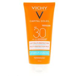 VICHY Capital Soleil Lait multi-protection SPF30 tube 200 ml