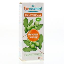 PURESSENTIEL Huile Végétale Macadamia flacon 30 ml