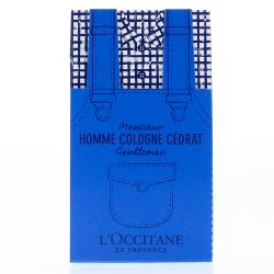 L'OCCITANE Coffret Monsieur Homme Cologne Cédrat