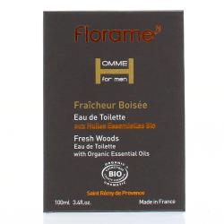 FLORAME Homme Eau de toilette Fraîcheur Boisée flacon 100 ml