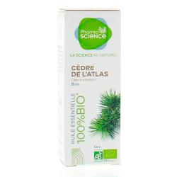 PHARMASCIENCE Huile essentielle de Cèdre de l'Atlas bio flacon 10 ml