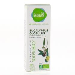 PHARMASCIENCE Huile essentielle d'Eucalyptus globulus bio flacon 10 ml