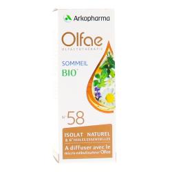 ARKOPHARMA Complexe pour diffuseur N°58 Sommeil Bio flacon 5 ml